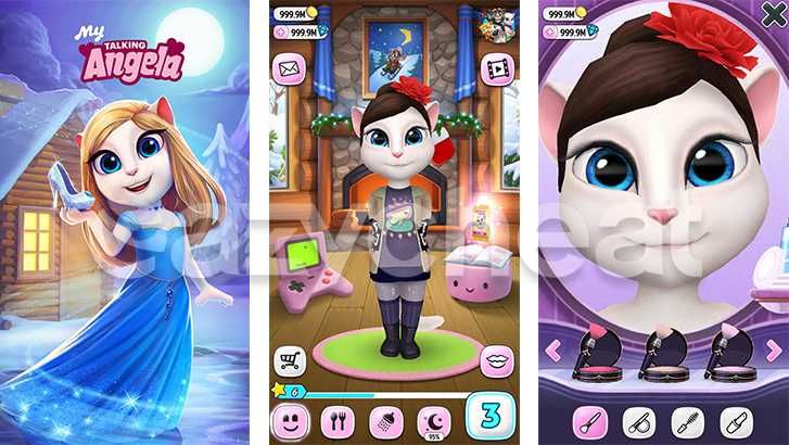 Download My Talking Angela Hack Apk For Android